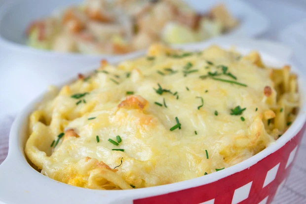 Sp&auml;tzlepfanne mit K&auml;se