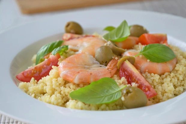 Couscous mit frutti di mare