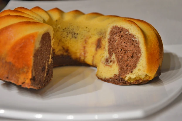Marmorkuchen mit Stevia