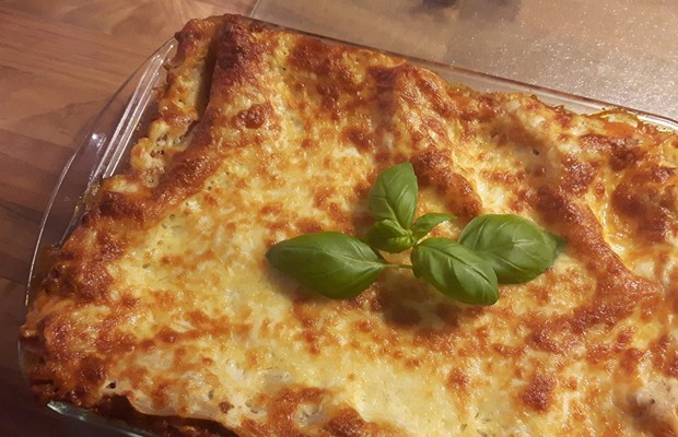 Spinatlasagne