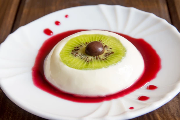 Halloween Panna Cotta