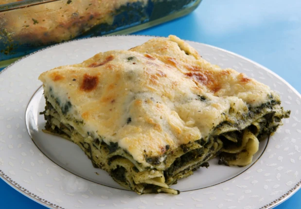 Spinatlasagne mit Bechamelsauce