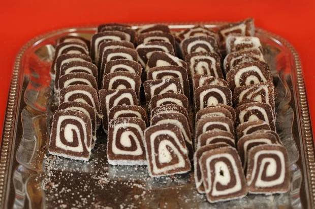 Amaretto-Kokos-Spiralen