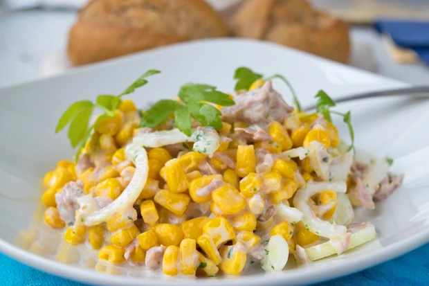 Thunfischsalat mit Mais