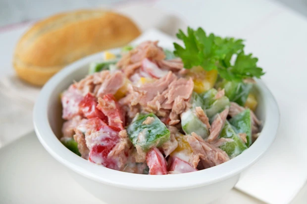 Thunfischsalat mit Paprika