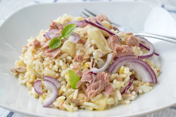 Thunfisch-Reis-Salat