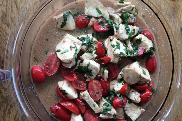 Tomaten Mozzarella Salat