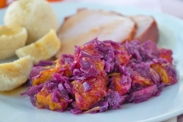 Orangenrotkraut - Rotkraut mit Orangen