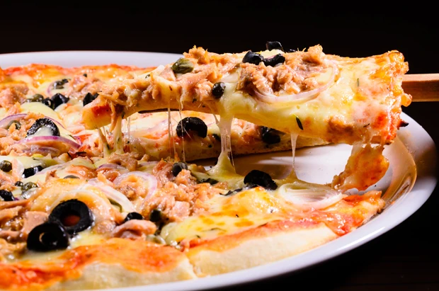 Thunfisch Pizza