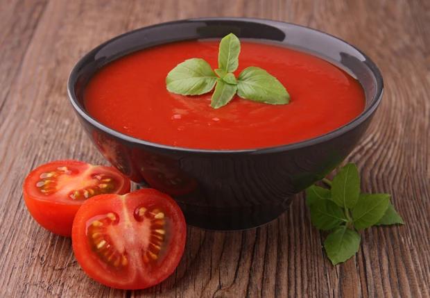 Schnelle Tomatensuppe