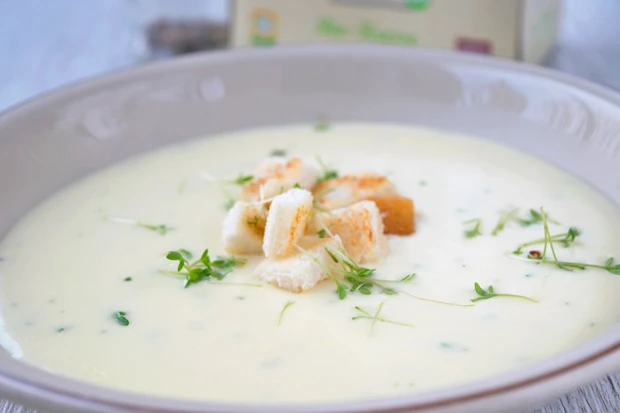 Jungzwiebel-Cremesuppe