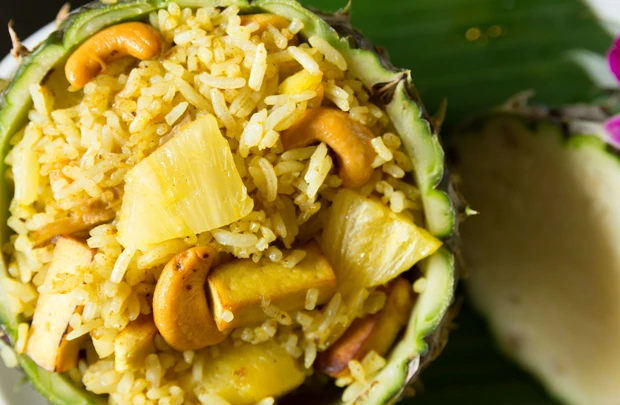 Indisches Curry-Reisfleisch