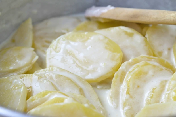 Erd&auml;pfel-Bechamelsauce