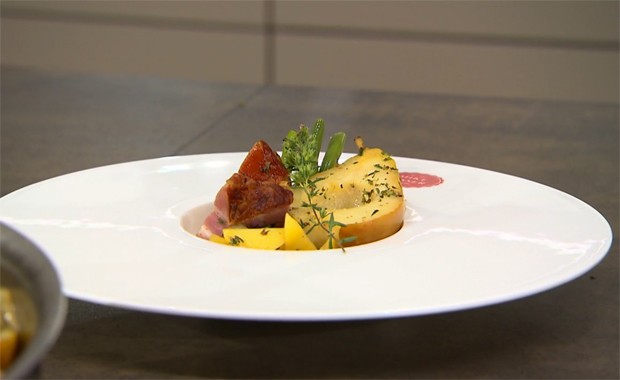 Birnen, Bohnen und Speck