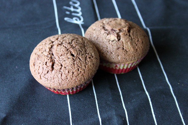 Saftige Schokomuffins
