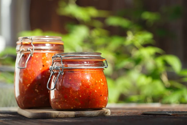 Selbstgemachtes Tomatenketchup