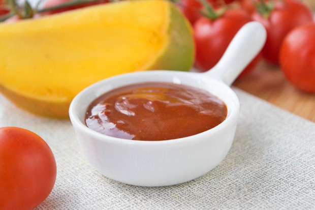 Tomatenketchup mit Mango