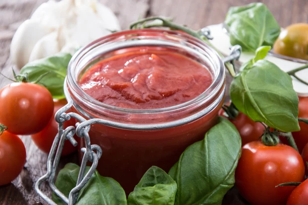 Tomatenketchup mit Gelierzucker
