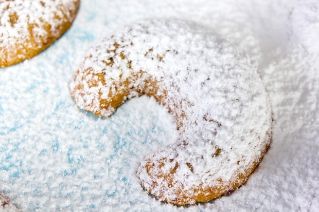 Vanillekipferl Teig mit Ei