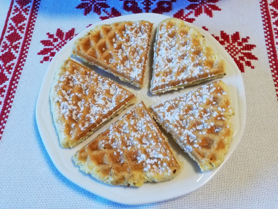 Knusprige Aniswaffeln