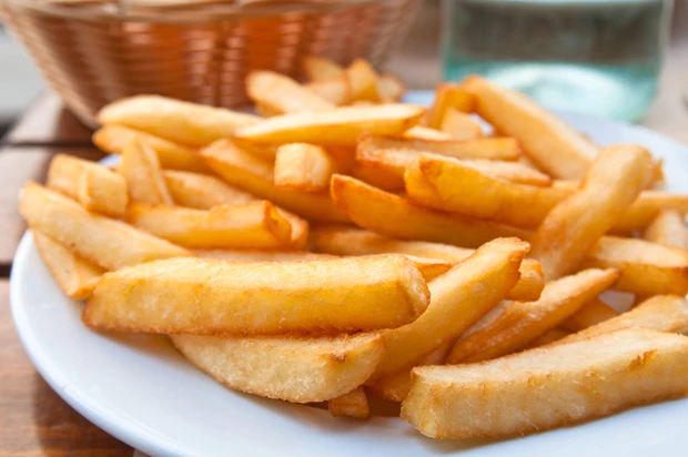 Selbstgemachte Pommes Frites