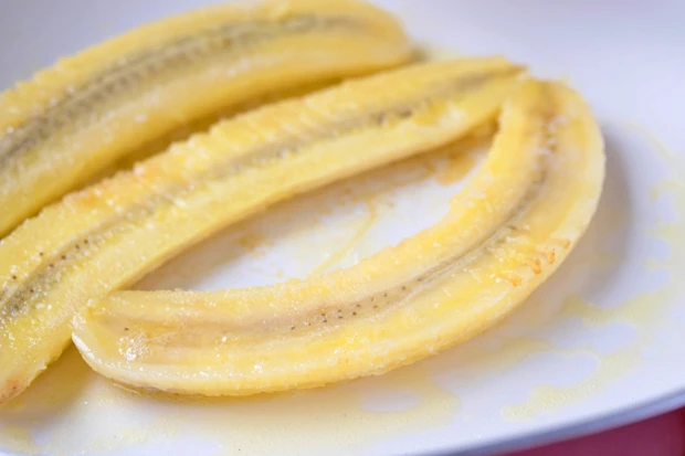 Karamellisierte Banane