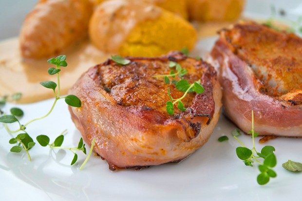 Schweinefilet im Speckmantel