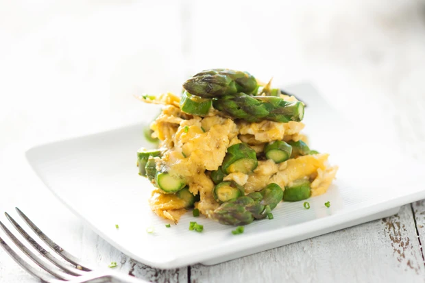 Spargelomelette