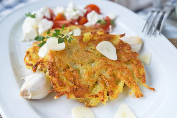 Knoblauchpuffer