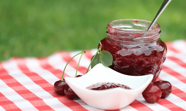 Kirschen-Portwein-Marmelade