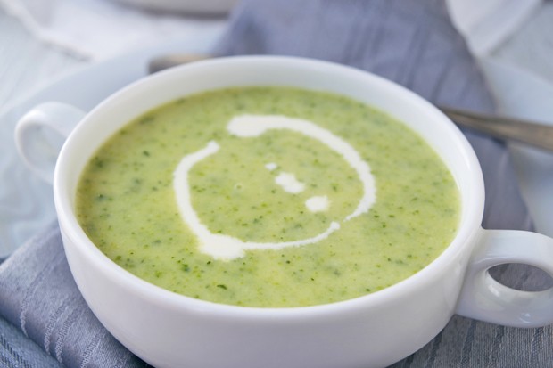 Cremige Zucchinisuppe