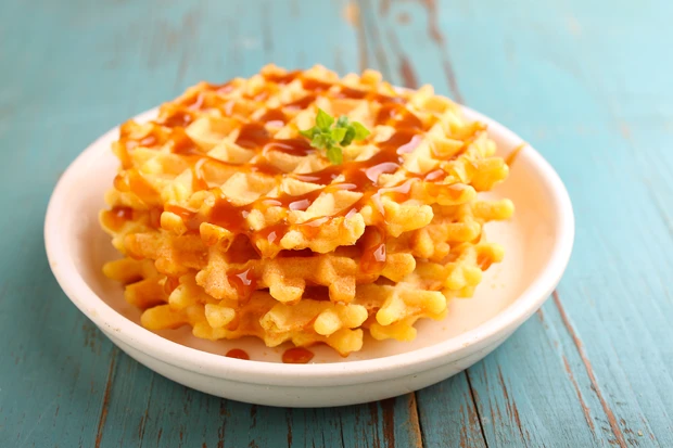 Hirsewaffeln