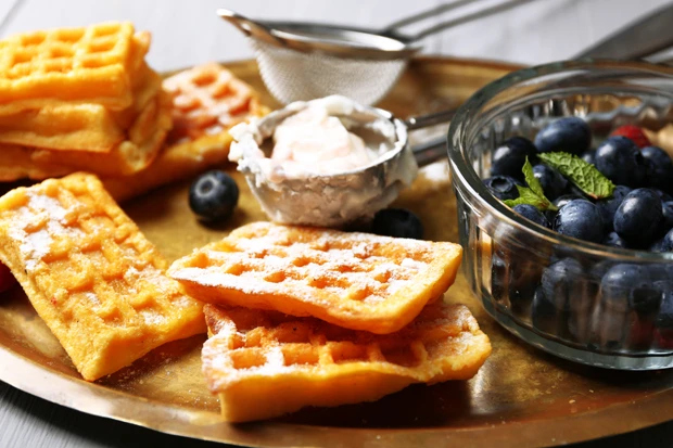 Einfacher Waffelteig