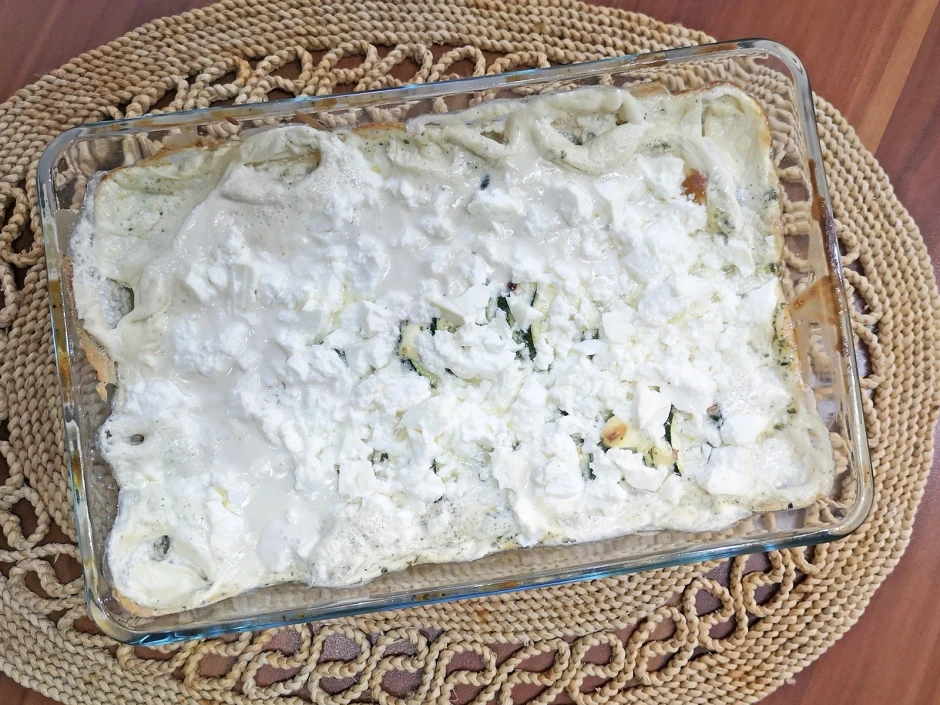 Schneller Zucchini Auflauf