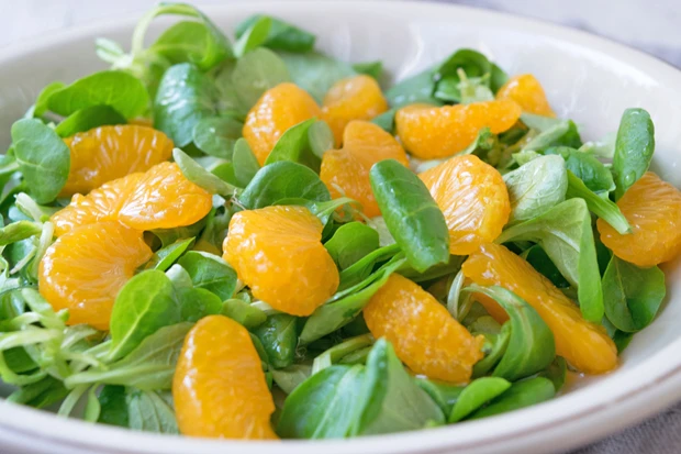 Wintersalat mit Orangen