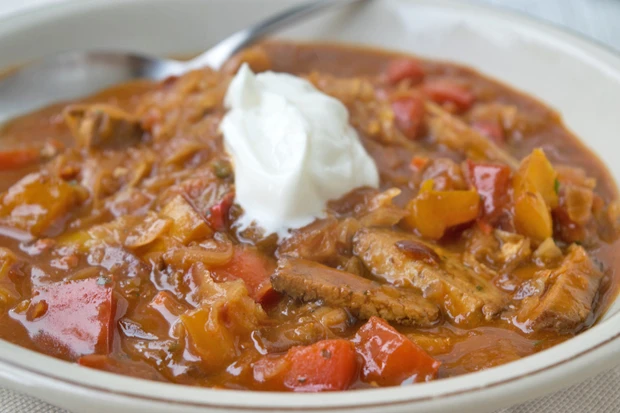 Vegetarisches Gulasch