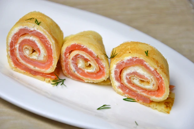 Wraps mit Lachs