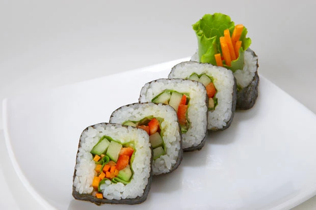 Vegetarisches Sushi