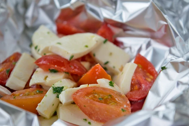Mozzarella grillen