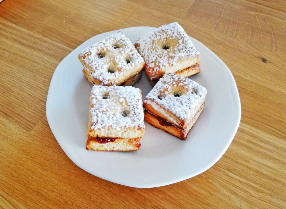 Fruchtige W&uuml;rfelkekse