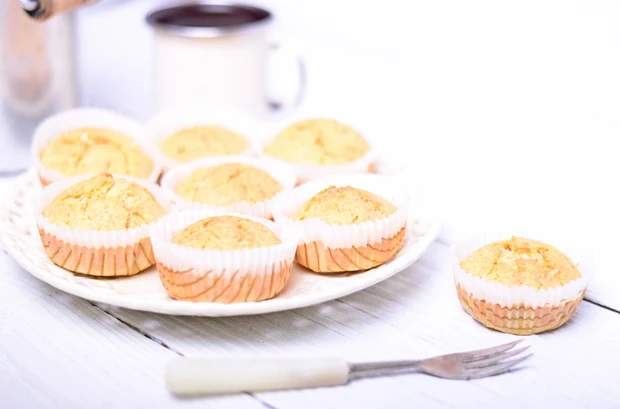 Topfen Muffins ohne Ei