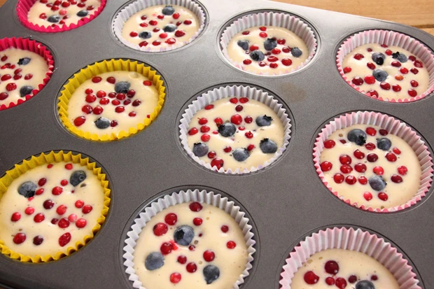 Beeren Muffins