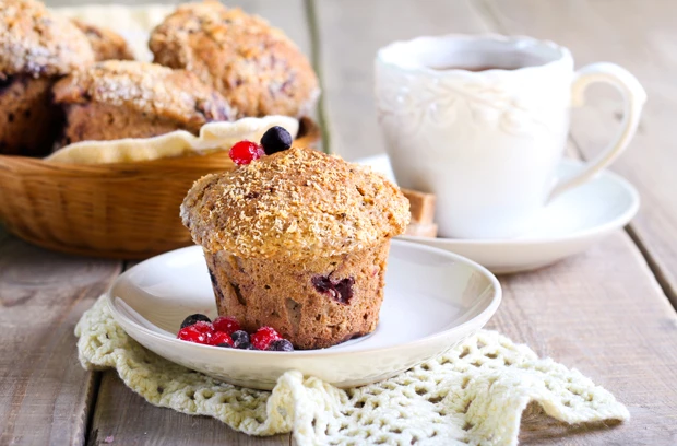 Beeren Muffins mit Joghurt