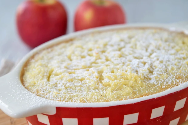 Apfel Reisauflauf