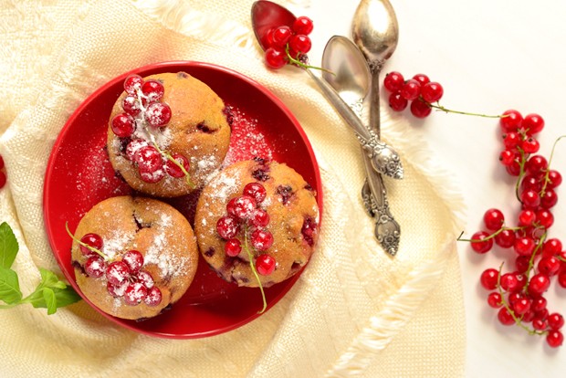 Ribisel-Muffins