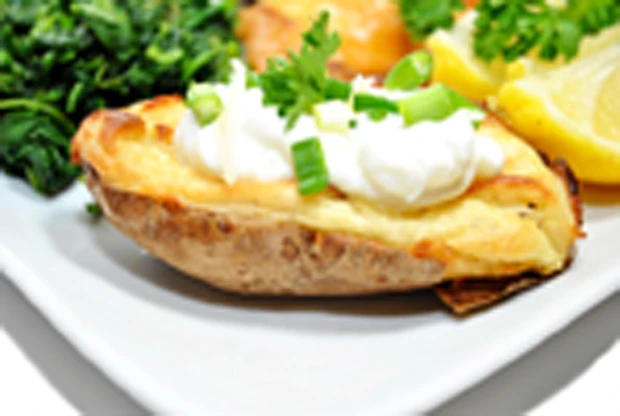 Frischk&auml;se Kartoffeln