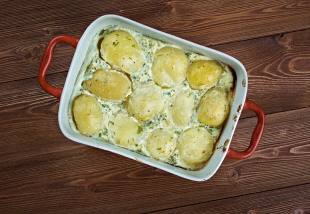 Kartoffeln mit Frischkäse