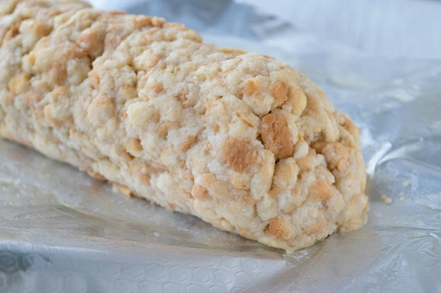 Serviettenknödel in Alufolie