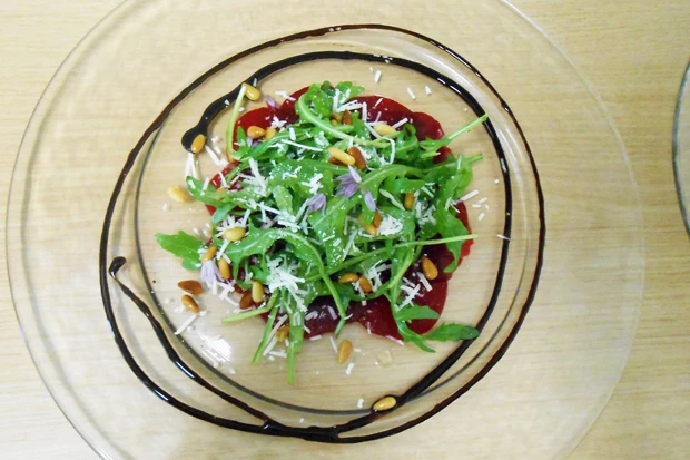 Rote Rüben Carpaccio