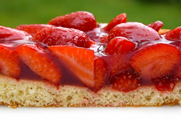 Erdbeerkuchen vom Blech